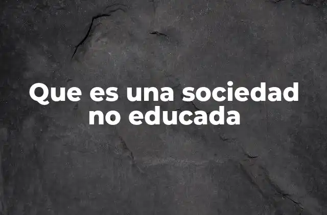 La relación entre educación y desarrollo social
