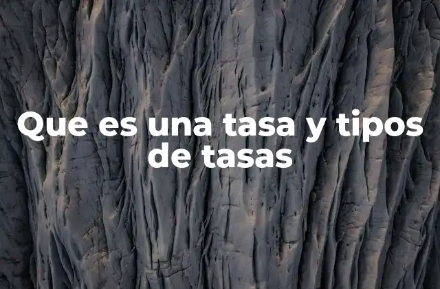 La importancia de las tasas en el análisis estadístico