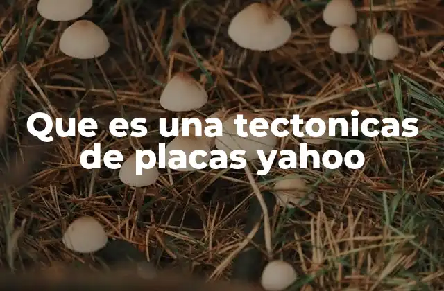 Que es una Tectonicas de Placas Yahoo 2 Cómo la tectónica de placas explica los movimientos de la Tierra