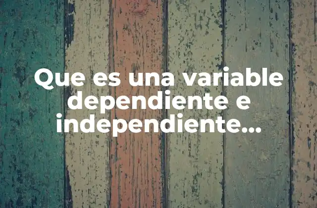 Que es una Variable Dependiente e Independiente Ecuaciones Diferenciales 2 El papel de las variables en la formulación de ecuaciones diferenciales