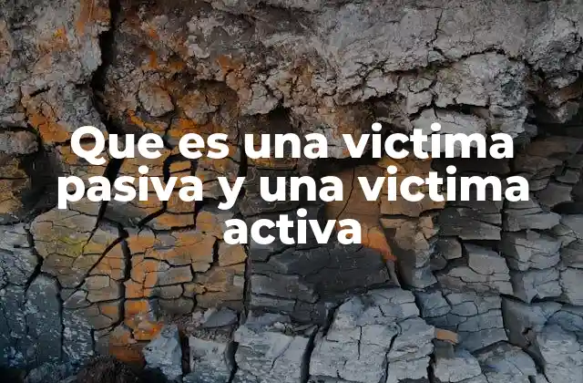 Las diferencias entre ambos tipos de víctimas