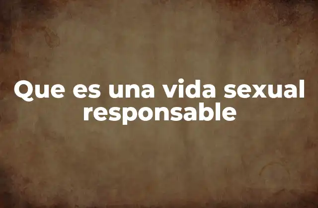 La importancia de la comunicación en la vida sexual