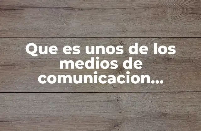 Que es unos de los Medios de Comunicacion Television 2 El impacto social de los medios audiovisuales en la era digital