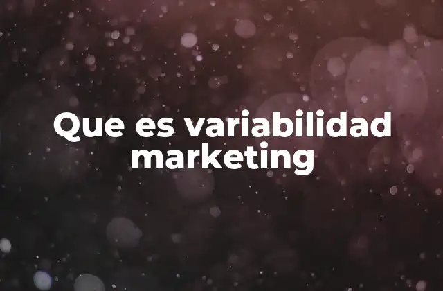 Que es Variabilidad Marketing 2 La variabilidad como desafío en la gestión de servicios