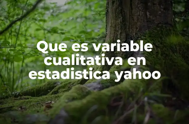 Cómo se diferencian las variables cualitativas de las cuantitativas