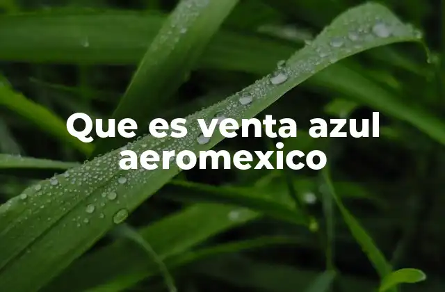 Cómo identificar una venta azul Aeroméxico