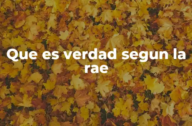 La verdad como concepto en el discurso cotidiano y académico