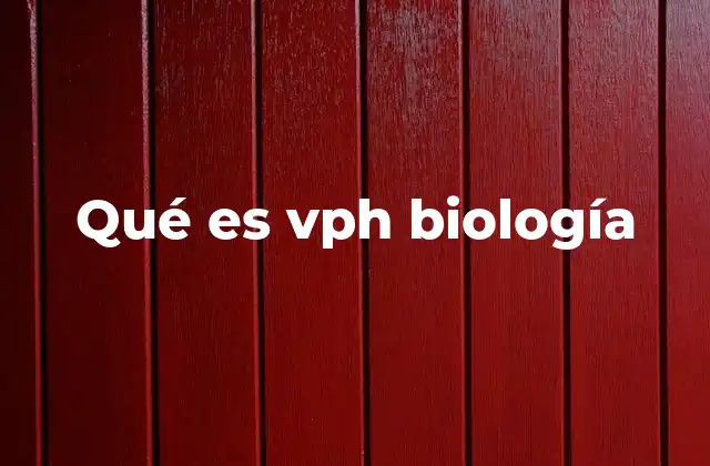 El papel del VPH en la salud pública
