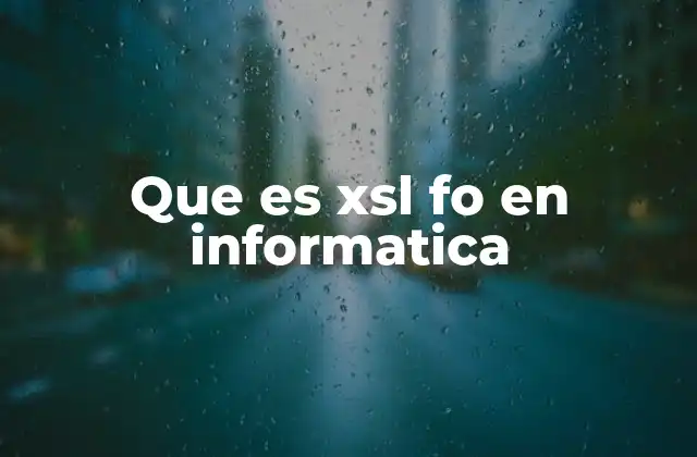 La relación entre XSL FO y el diseño de documentos digitales