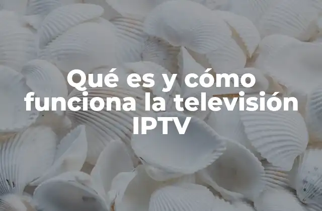 La evolución de la televisión digital a través de la red IP