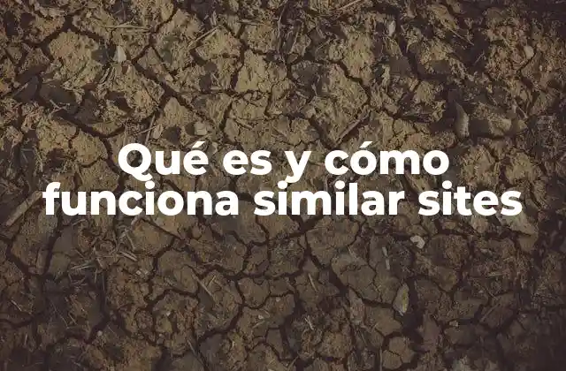 Descubriendo alternativas en la web