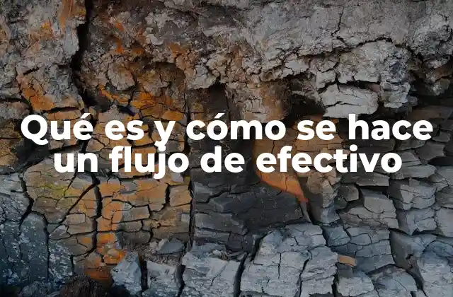 Qué es y Cómo Se Hace un Flujo de Efectivo