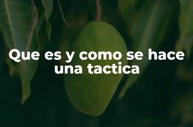Cómo integrar tácticas en un marco estratégico