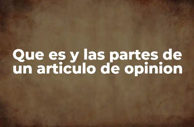 Estructura y características de un texto argumentativo