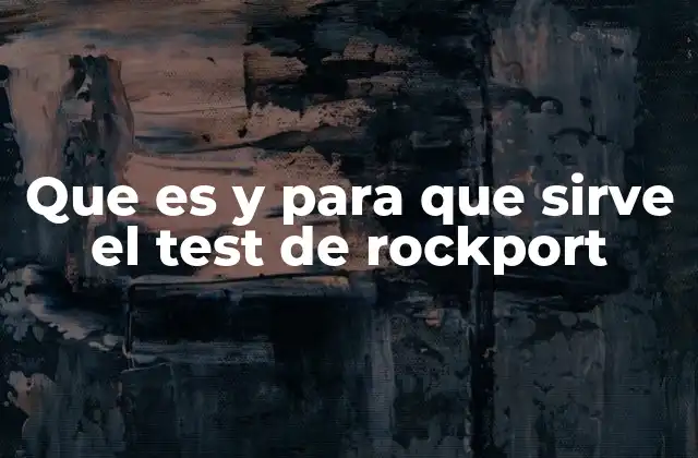 Cómo se relaciona el test de Rockport con la salud cardiovascular