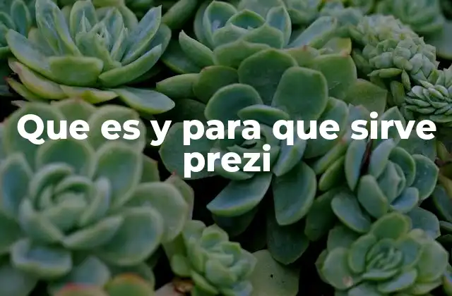 Que es y para que Sirve Prezi