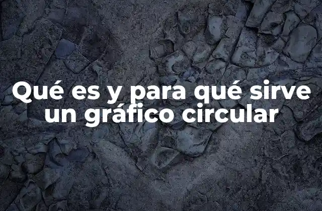 Qué es y para Qué Sirve un Gráfico Circular