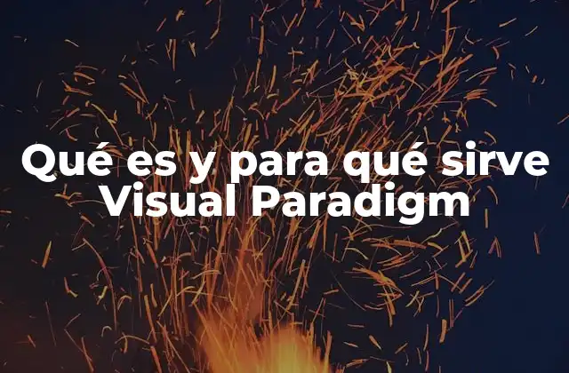 Qué es y para Qué Sirve Visual Paradigm