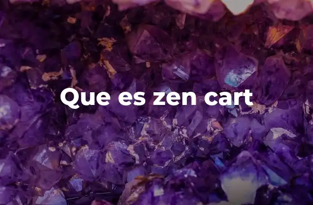 Que es Zen Cart