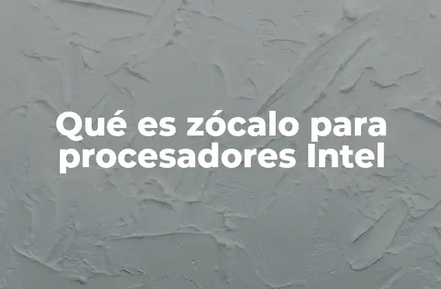 Cómo afecta el zócalo al rendimiento del procesador