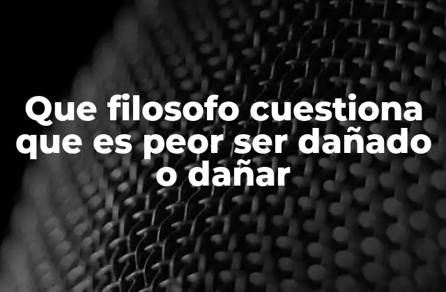 El dilema moral entre el daño y la justicia