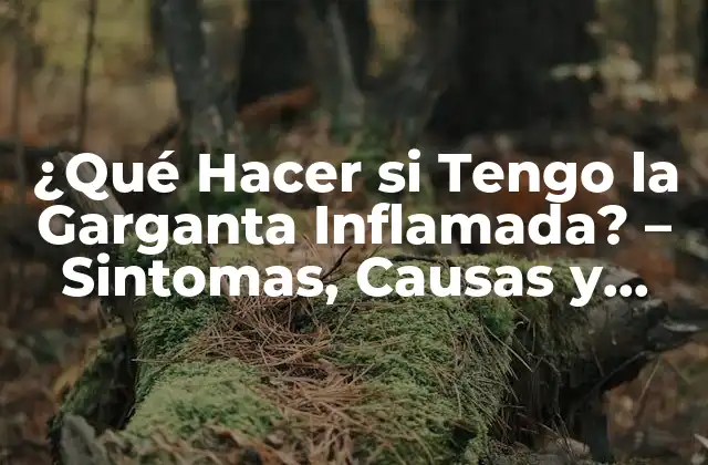 ¿qué Hacer Si Tengo la Garganta Inflamada? – Sintomas, Causas y Tratamientos