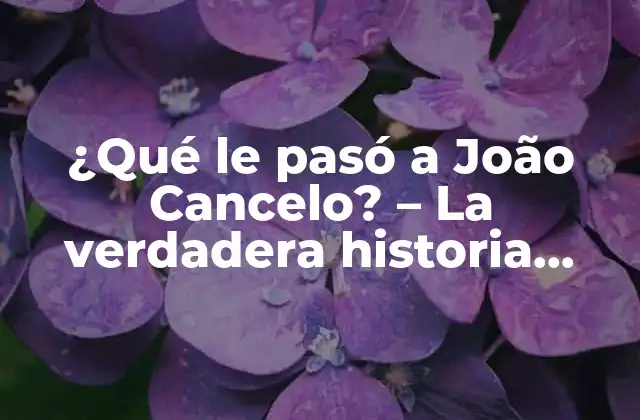 ¿qué Le Pasó a João Cancelo? – la Verdadera Historia Detrás de Su Salida Del Manchester City