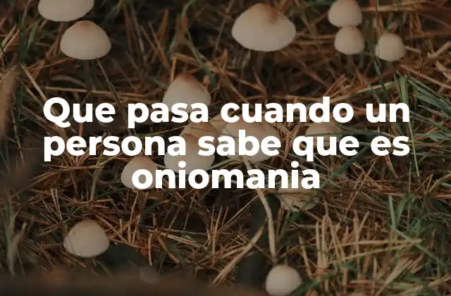 El impacto emocional del reconocimiento de un trastorno por compra compulsiva