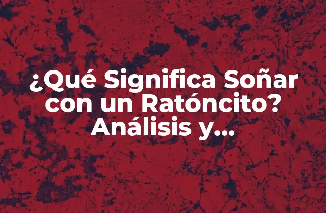 Los Ratones en la Simbología y la Cultura