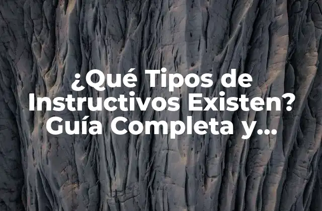 Instructivos de Procedimiento