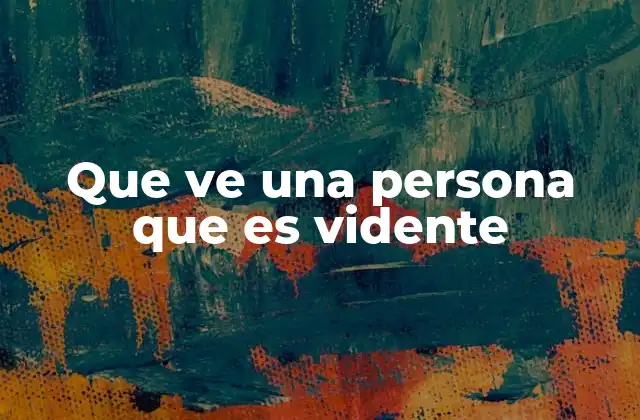 Lo que se percibe más allá de los cinco sentidos