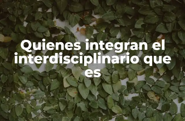 La importancia de la colaboración entre disciplinas