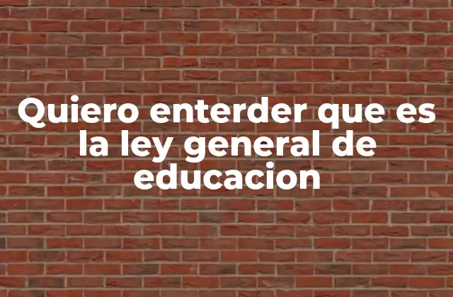 La base legal del sistema educativo mexicano