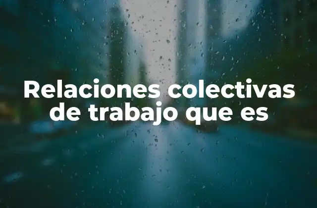 La importancia de las dinámicas laborales organizadas