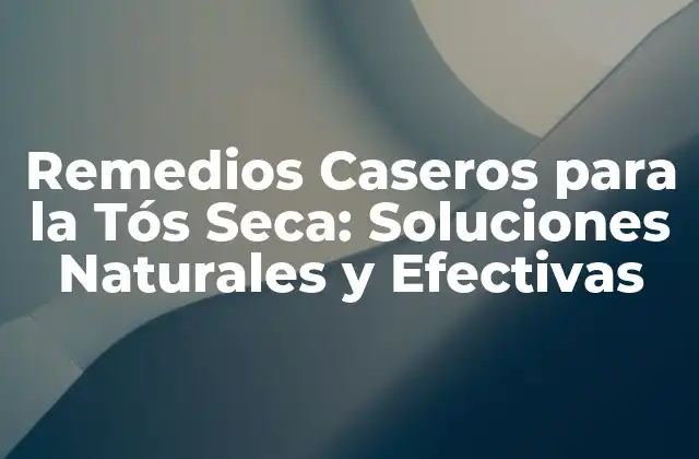 Causas de la Tós Seca