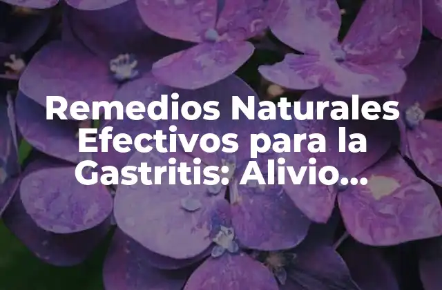 ¿Qué Causa la Gastritis?