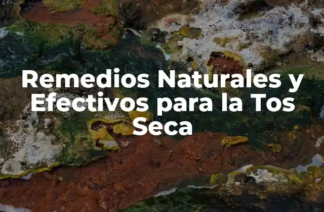 ¿Qué es la Tos Seca y Cómo se Diagnostica?