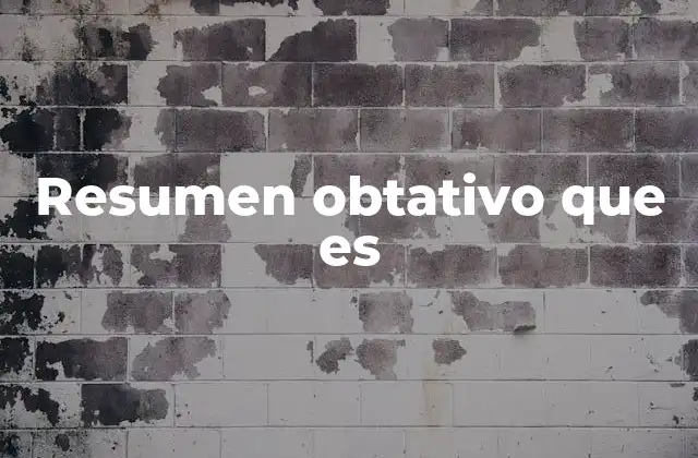 Resumen Obtativo que es 2 La función de las oraciones que expresan deseo