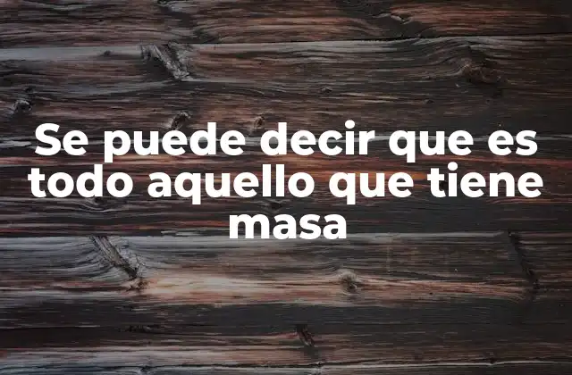 La base de la física y la química