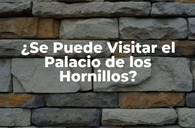 ¿se Puede Visitar el Palacio de los Hornillos?