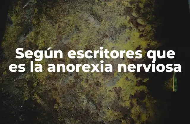 La anorexia nerviosa como reflejo de una sociedad obsesionada con la perfección