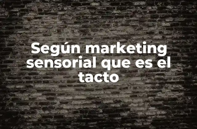 Según Marketing Sensorial que es el Tacto 2 El impacto emocional del tacto en la experiencia del consumidor