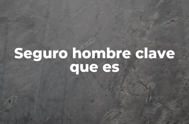 El hombre clave en la dinámica social