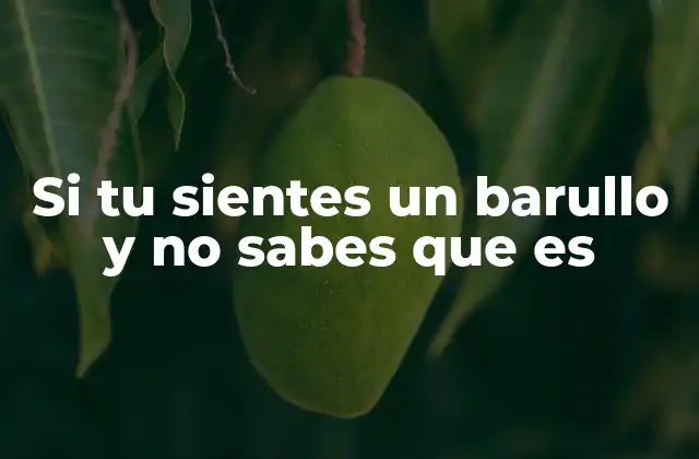 Cuándo el barullo se vuelve inquietante