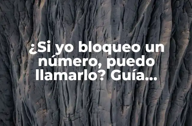 ¿Cómo funciona el bloqueo de números telefónicos?