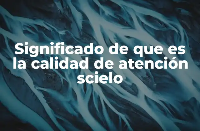 La importancia de la atención en plataformas de información científica