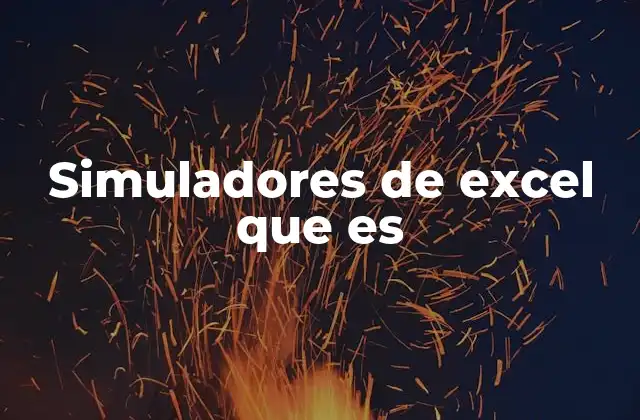 Entornos virtuales para aprender a manejar hojas de cálculo