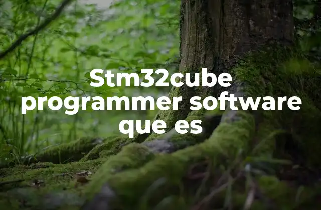 Herramienta clave para la programación de microcontroladores STM32