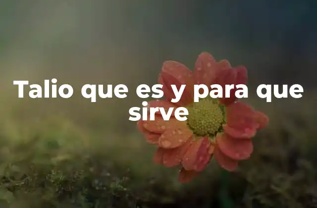 El talio en la ciencia y la tecnología