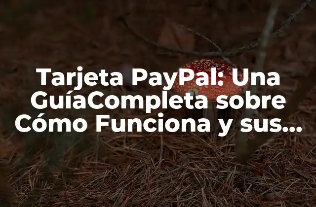 Tarjeta Paypal: una Guíacompleta sobre Cómo Funciona y Sus Ventajas